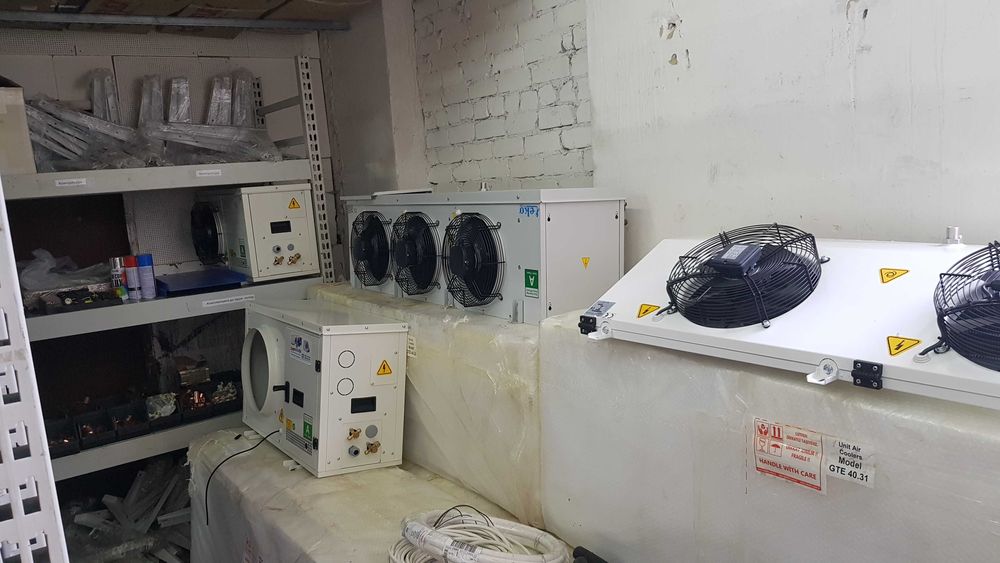 Промислова холодильна, морозильна камера для риби, м’яса Житомир Рівне