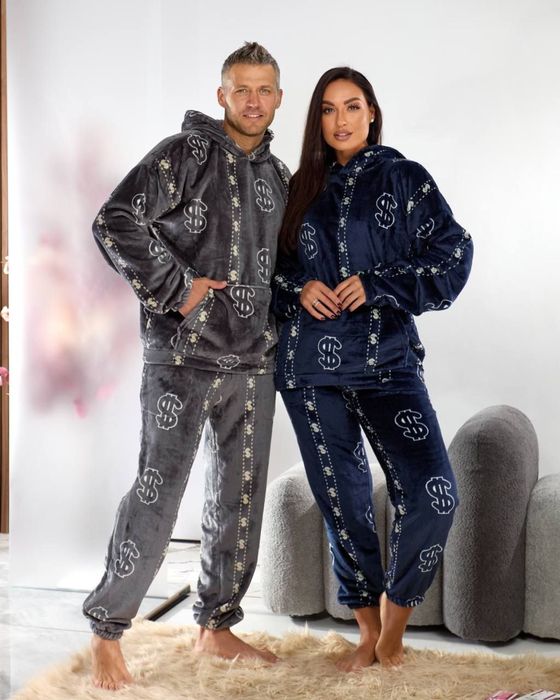 Піжама чоловіча / жіноча тепла . Костюм домашній жіночий/ чоловічий