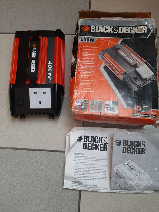 Przetwornica 12 / 230   400 W Black&Decker