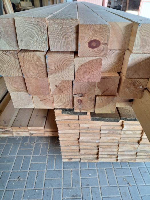 Deski sosnowe na taras