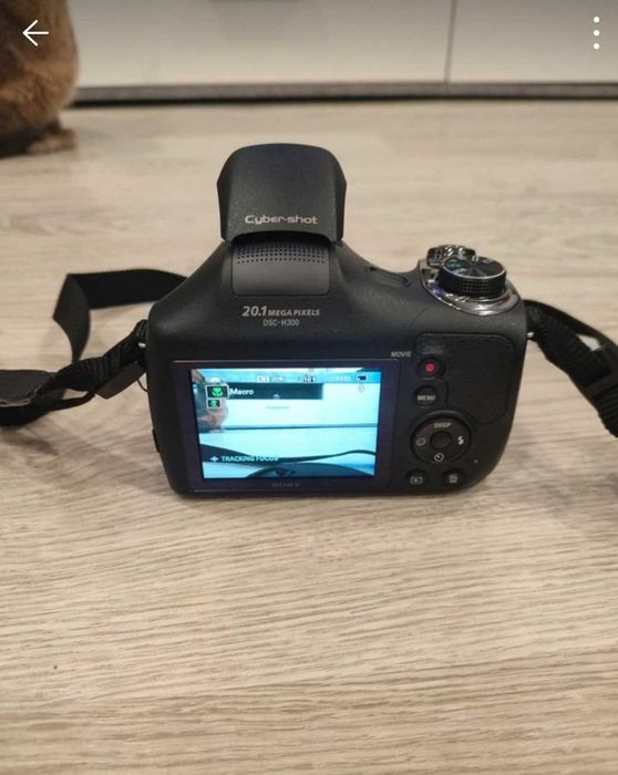 Câmera fotográfica Sony mais bolsa e carregador