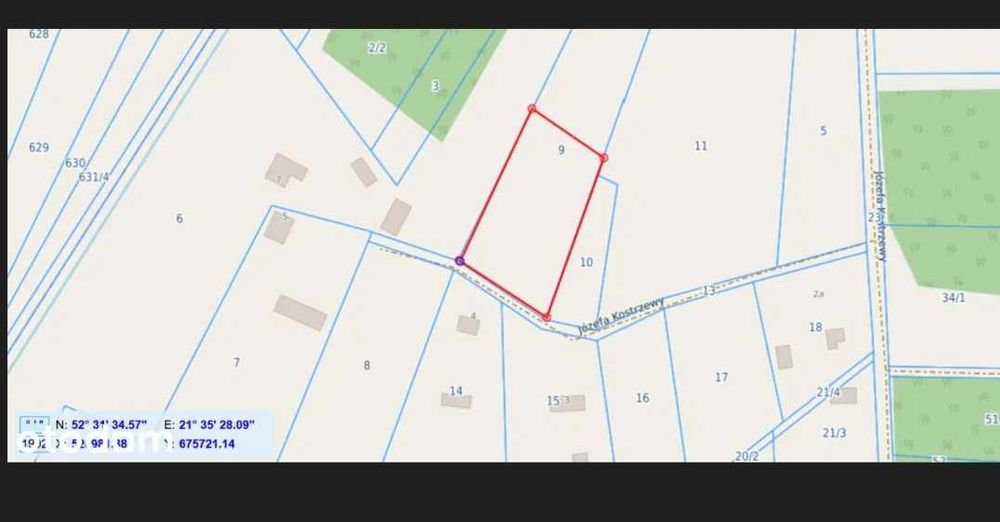 Działka Budowlana  6500 M²  Adamopol