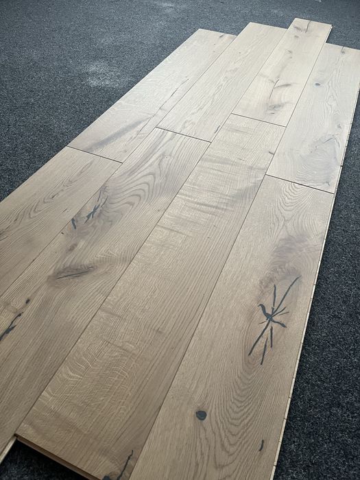 Deska Drewniana Dąb Rustic 15x190x1080mm 4faza, Olej UV x2 POSEN