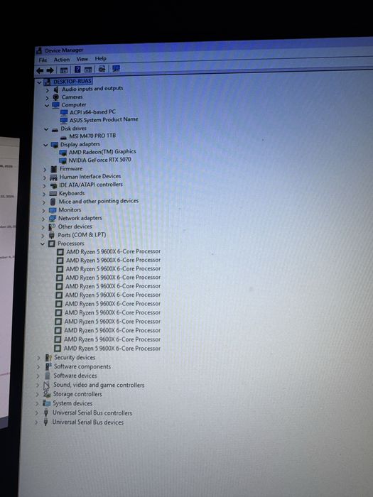 PC GAMING 5070 32 GB RAM 9600X NOVO c garantia