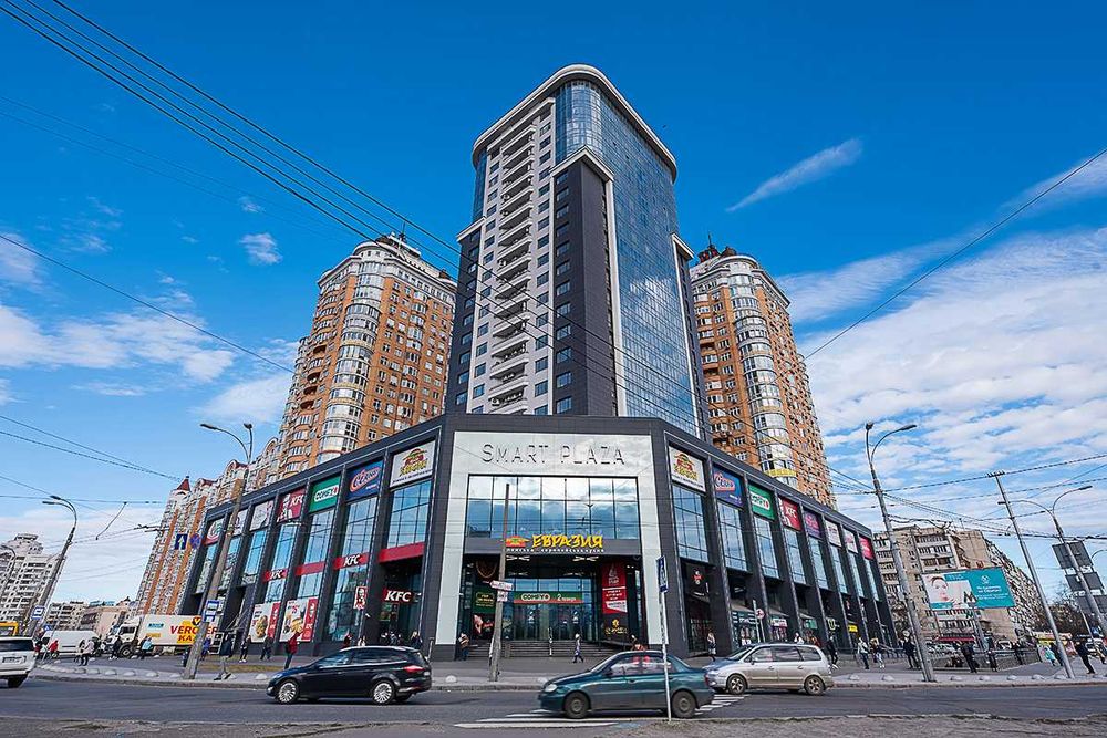 Smart Plaza Obolon. Є генератор. Дизайнерські апартаменти.