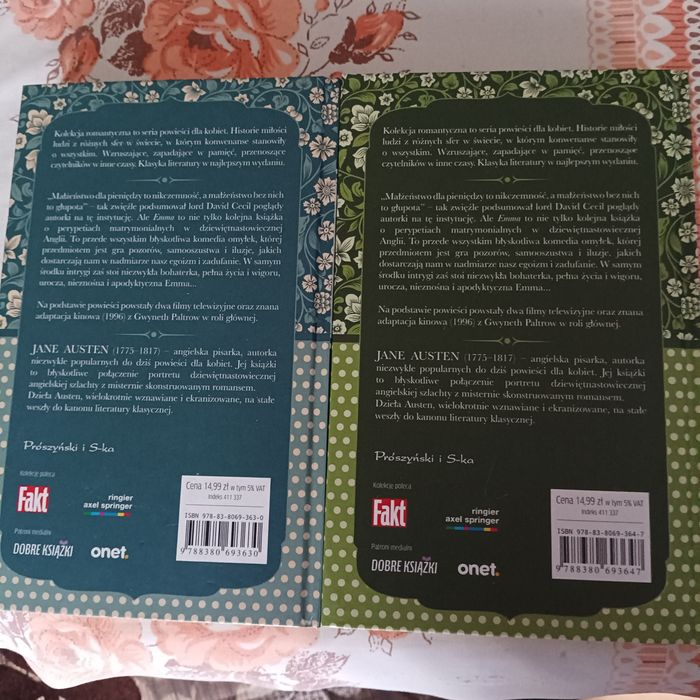 51* ,,Emma" część 1 i  2  Jane Austen