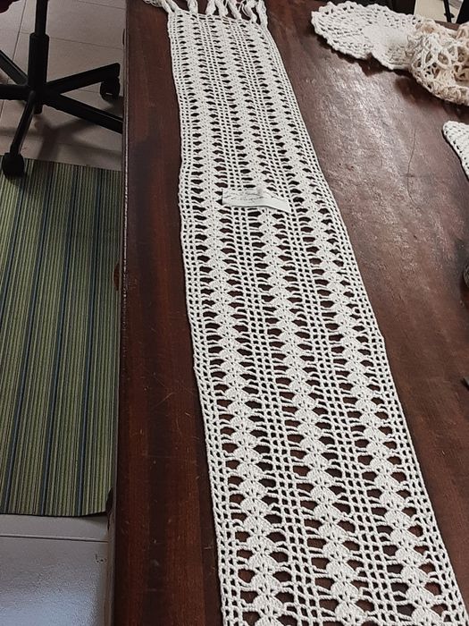 Panos em croché  medidas nas fotos  cada 1€