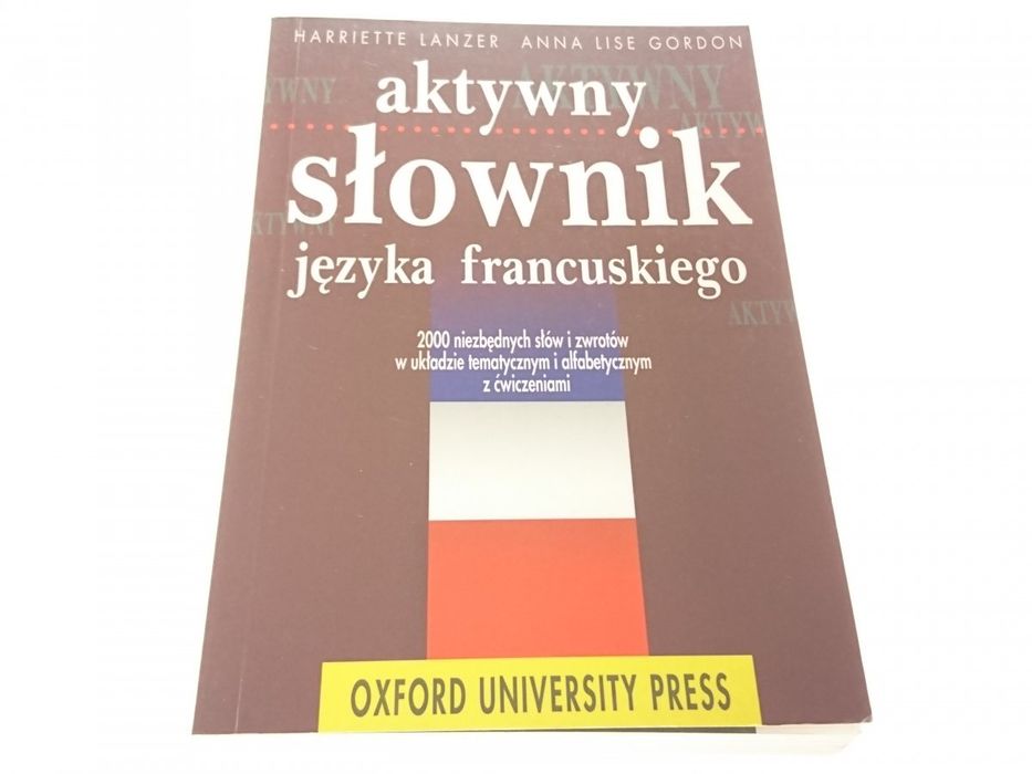 Aktywny Słownik Języka Francuskiego 1995