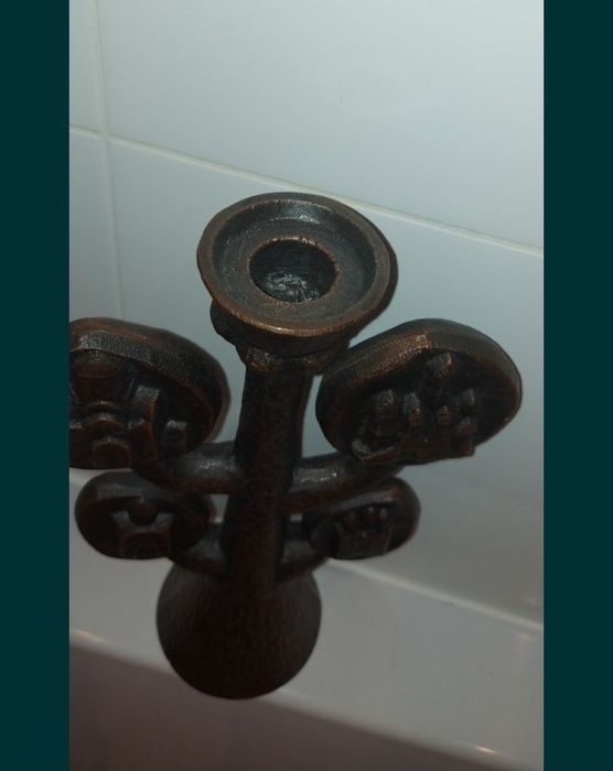 Stary odlew drzewo kaktus