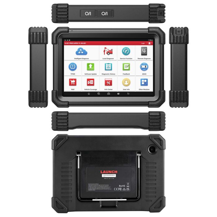Máq. diagnóstico Launch PRO3 APEX Ligeiros + Pesados , Smartlink C novidade