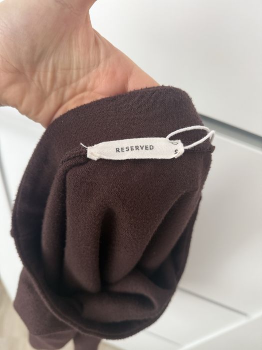 Czekoladowa spódnica Reserved r S