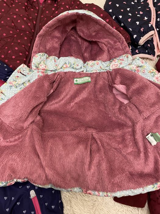 Курточки на дівчинку 6-12-18-24-36 міс