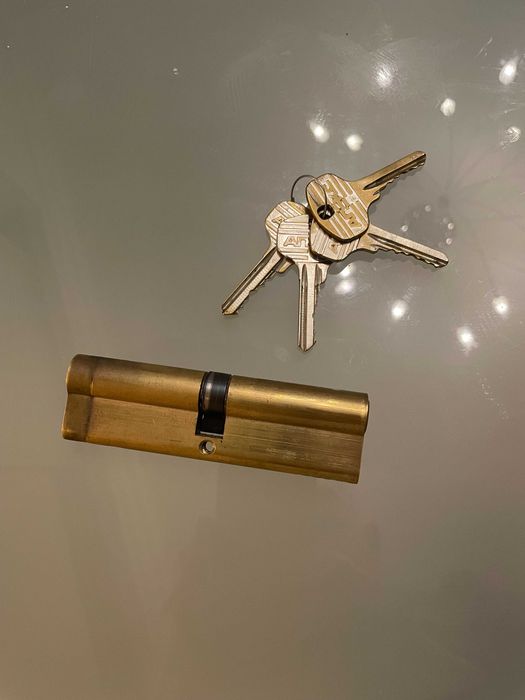 Цилиндр (личинка) 110 мм. замка Апекс, 50х60, ключ-ключ, латунь