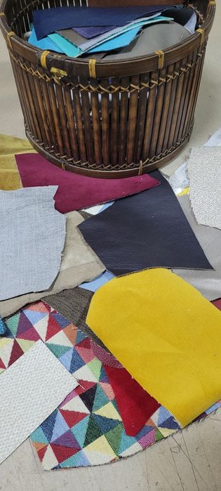 Fotel angielski w starym temacie  6 szt