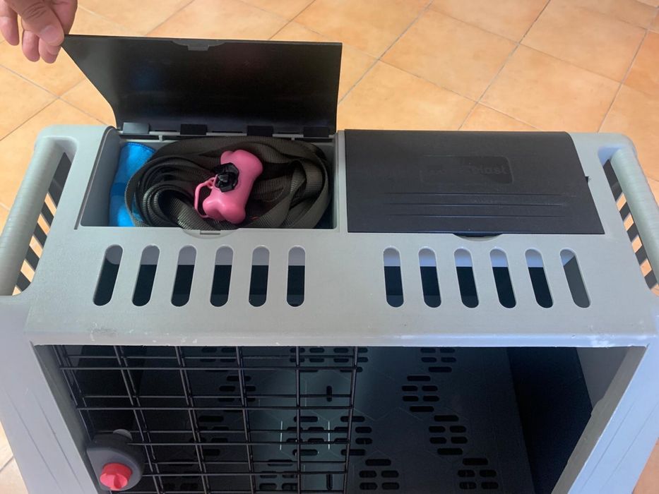 Transportadora grande para cão