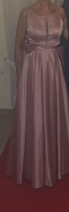 Suknia balowa różowa