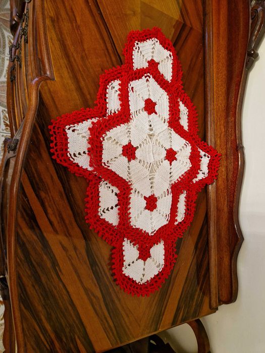 Panos em croché com 4 panos