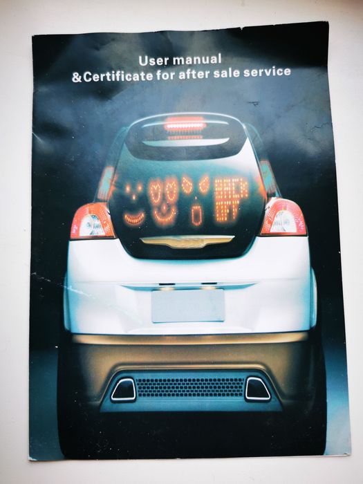 LED-емодзі для авто Drivemotion