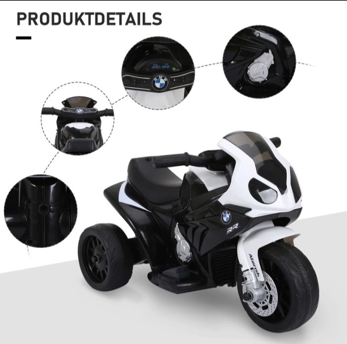 Motocykl elektryczny dla dzieci