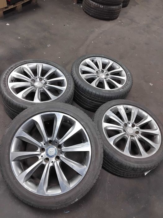 Диски Mersedes R18 9.5J 8.5J 5/112 Шини 285/35 255/40 R18 Goodyear Eaglе