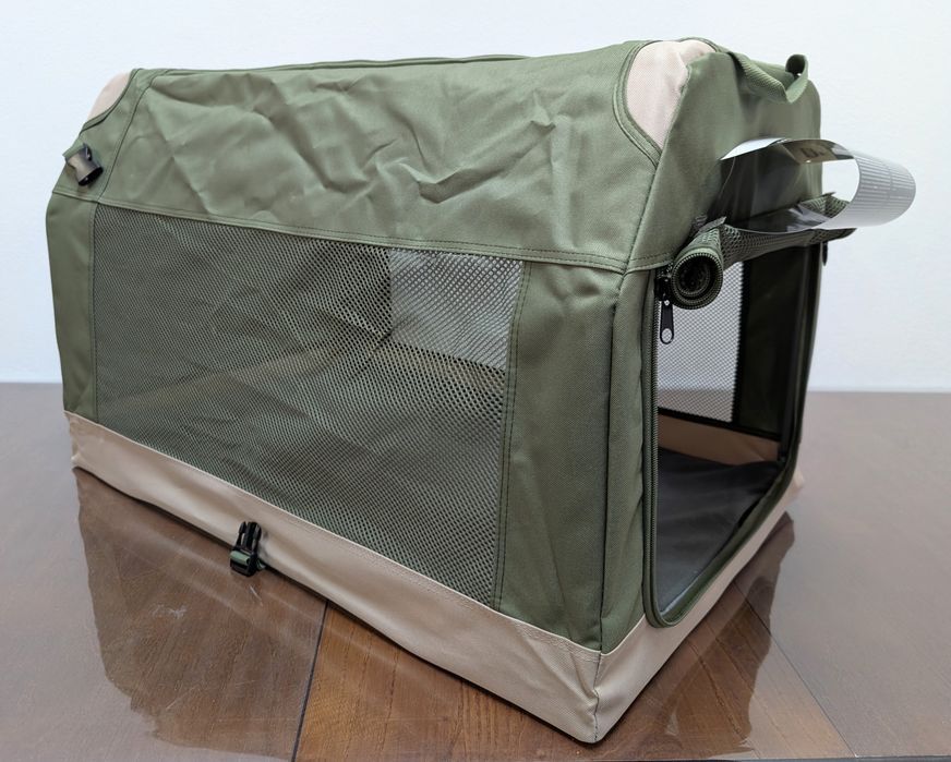 Zooplus Basics Składana Buda dla Psa M do 18kg 50,5x76x48cm NOWA BUDA KOJEC KLATKA