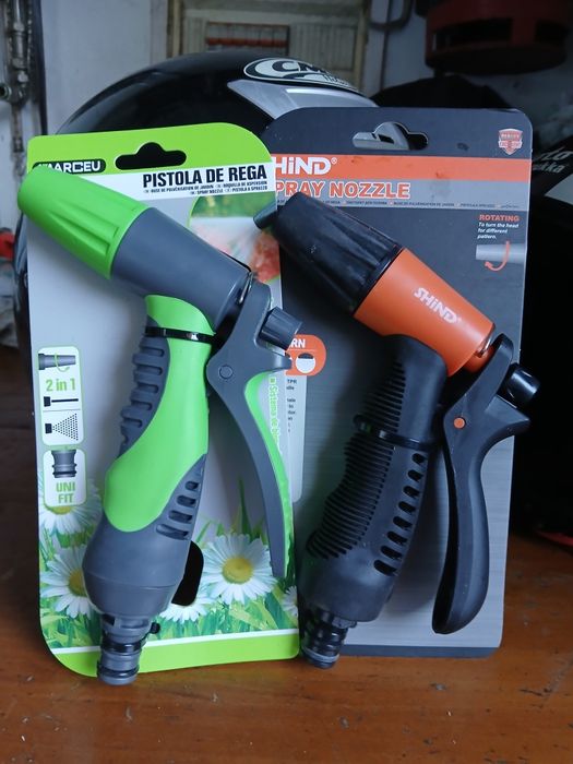 pistola de rega novas
