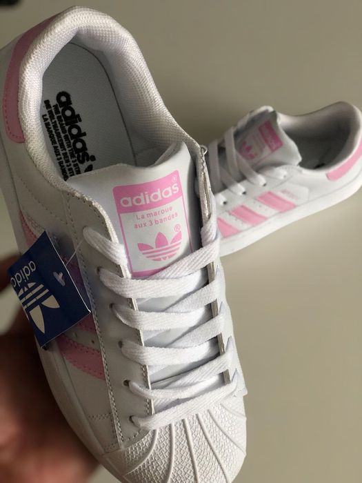 кросівки adidas superstar pink суперстар рожеві
