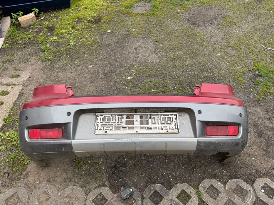 MITSUBISHI OUTLANDER I 01-06 ZDERZAK TYL TYLNY KOMPLETNY