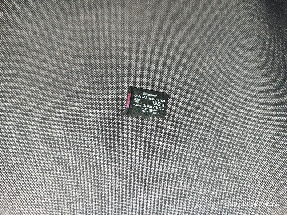 Карта пам'яті Kingston Canvas Select Plus microSD 128gb