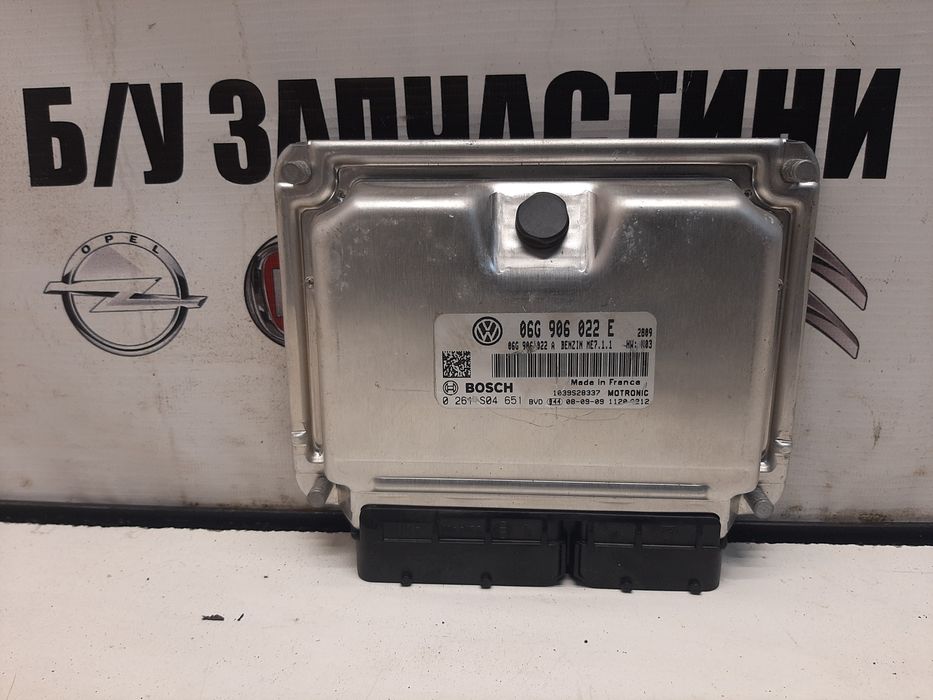 Блок Управління Двигуном VW VOLKSWAGEN CADDY TOURAN 2.0 BSX 06G906022а