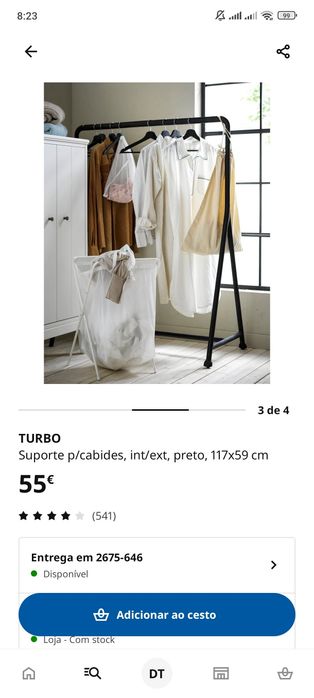 Cabide de Pé | Turbo | IKEA