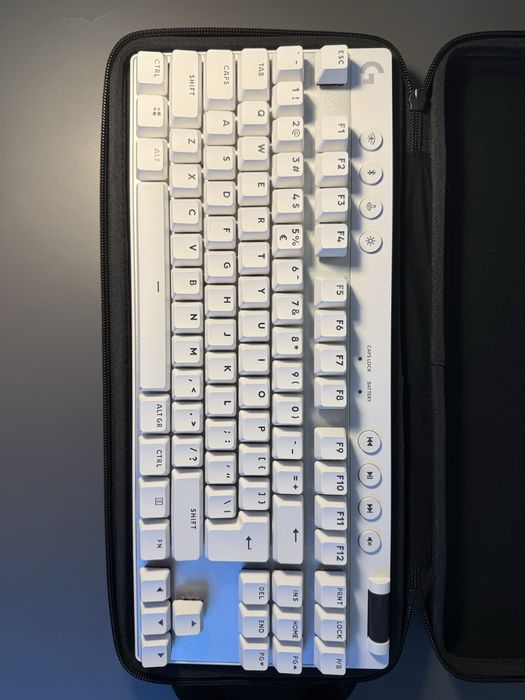 Klawiatura Logitech Pro X TKL Rapid Biały