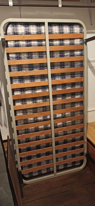 Colchão e estrado solteiro