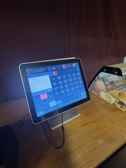 Sistema POS Completo – Ecrã Tátil + Impressora Xprinter + Gaveta de Dinheiro