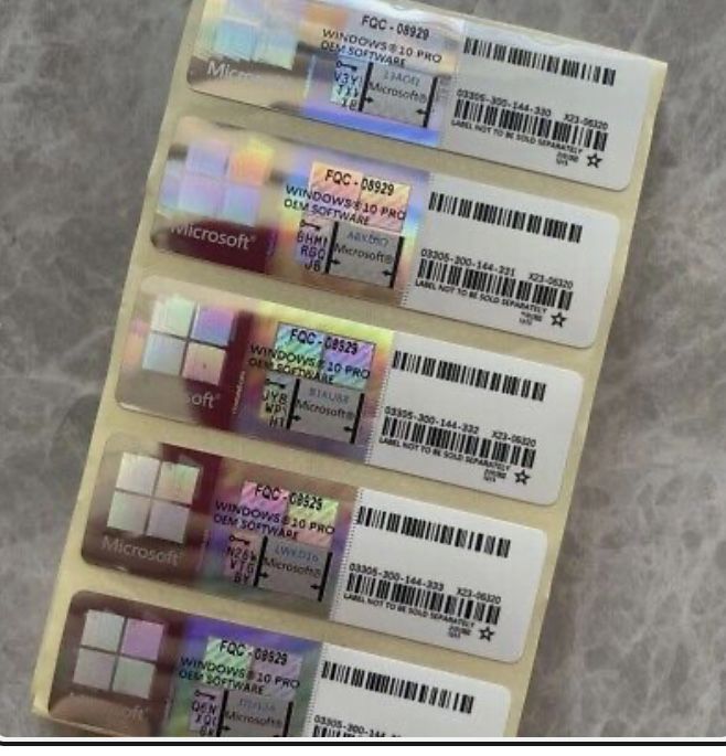 Ключ активації OEM Windows 10 Home/Pro оригінал, РОЗПРОДАЖ