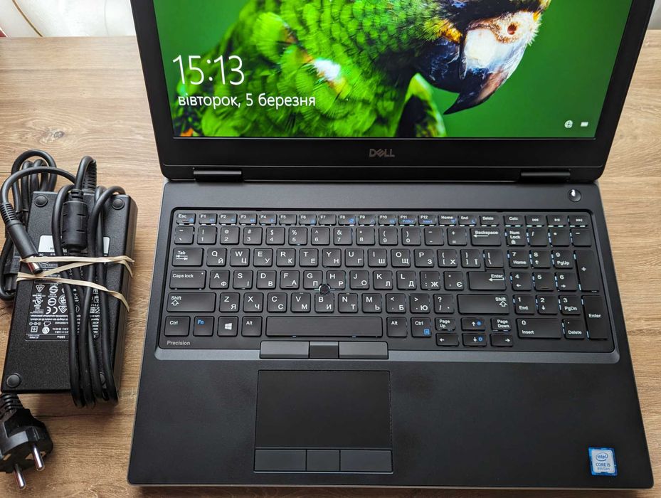 8 лог/ядер Dell Precision 7530 i5-8300H/8GB DDR4/256GB SSD NVMe: 9 500 ...
