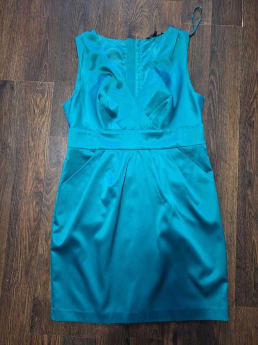 Sukienka turkusowa rozm. 40/42 Dunnes wizytowa/na imprezę