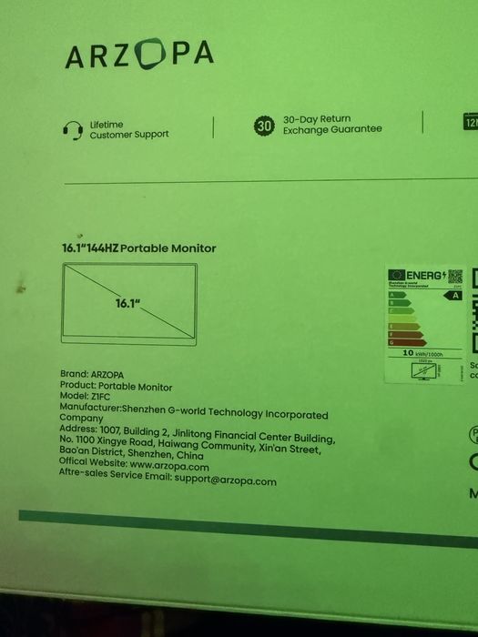 Монитор Arzopa Z1FC терміново