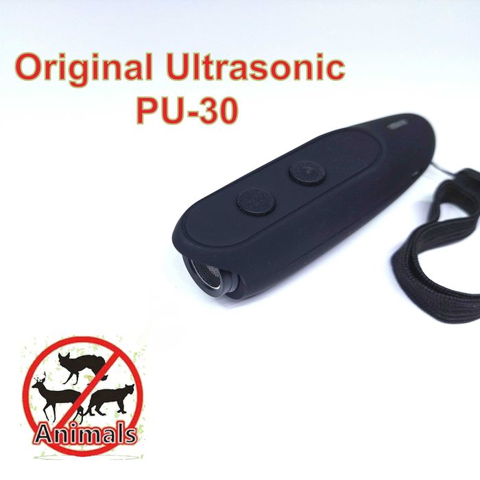 Ultrasonic PU30 Ультразвуковий топ відлякувач собак отпугиватель собак и защита и тренировка собак 3в1