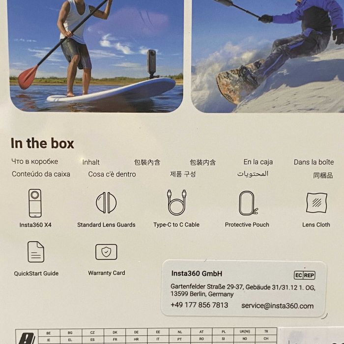 Insta360 X4 (8K - 360º) - SELADA - 3 YEARS WARRANTY63824733212163121