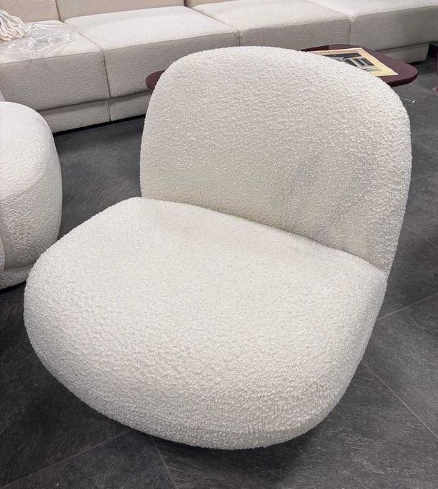 Designerski obrotowy fotel Margot 360° Boucle Bizzotto / Kolory