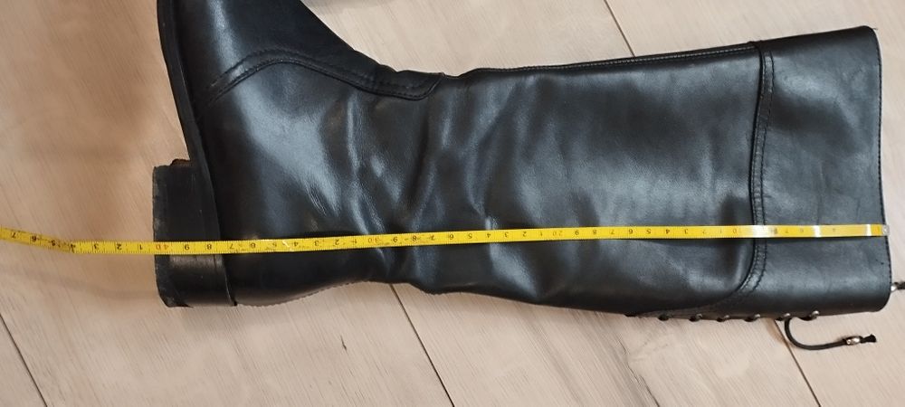 Oficerki Zimowe Buty skórzane Lasocki Oficerki roz 36