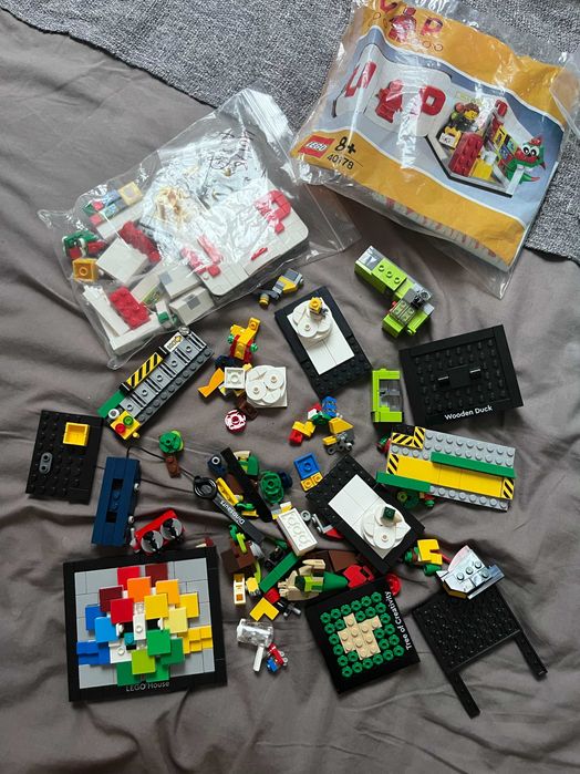 LEGO Lot w/ Manuals, VIP Sets, Sorted Parts & City Builds