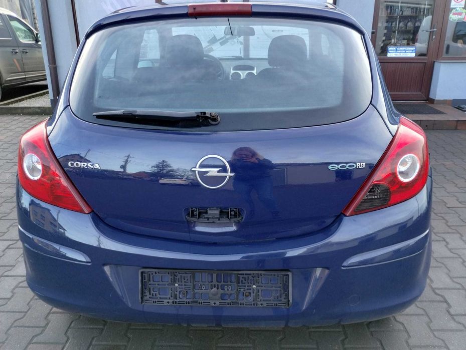 klapa tył tylna szyba kompletna Opel Corsa D 3D lakier Z20Z, części