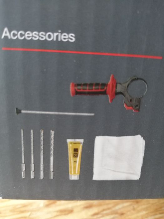 Martelo/perfurador Parkside Performance novo a bateria