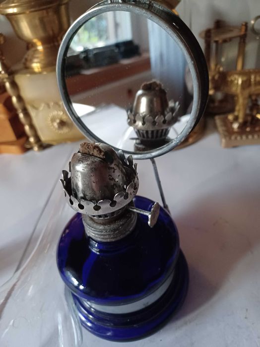 Lampa naftowa PRL. Kolekcja.