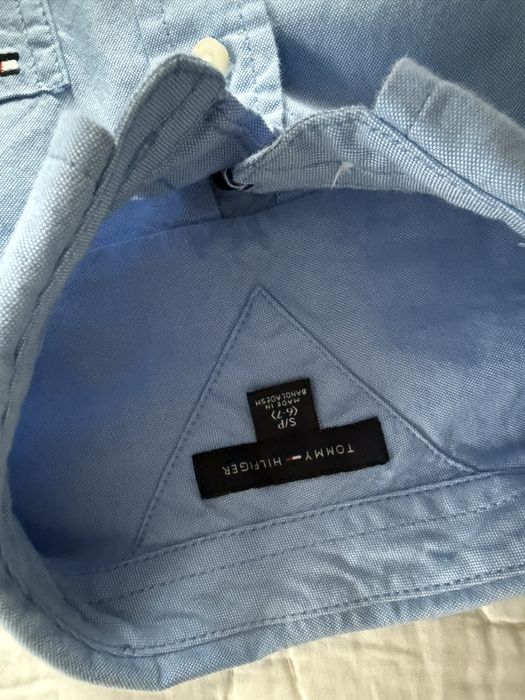 Niebieska koszula Tommy Hilfiger 6/7