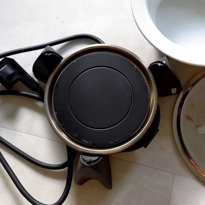 Fondue Unold Electric, 500 W, Inox/Black zestaw