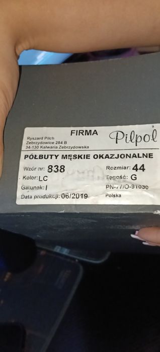 Półbuty okazjonalne pilpol