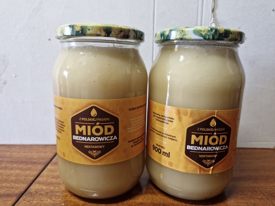 Miod pszczeli 900 ml.